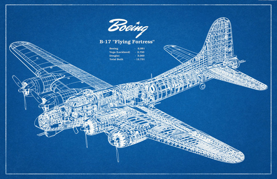 Vintage Aircraft Blueprints