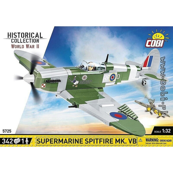 COBI Historical Collection WWII Supermarine Spitfire MK.VB Building Blocks by COBI | Downunder Pilot Shop