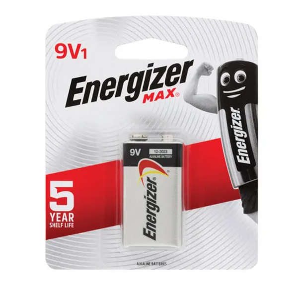 Energizer Max 9V Battery - 1 Pack Batteries by Energizer | Downunder Pilot Shop