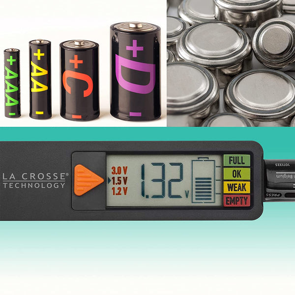 La Crosse Digital Battery Tester Batteries by La Crosse | Downunder Pilot Shop
