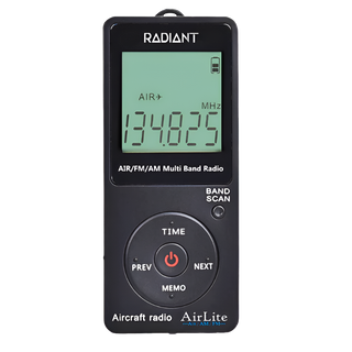 Radiant AirLite Digital Aircraft Radio Receiver Scanners by Radiant Technology | Downunder Pilot Shop