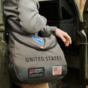 Red Canoe NASA Shoulder Bag - Grey Shoulder Bags by Red Canoe | Downunder Pilot Shop