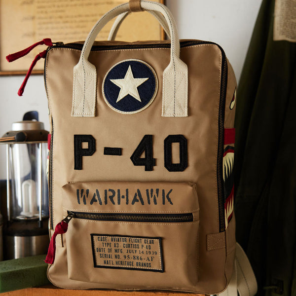 Red Canoe P-40 Warhawk Backpack Backpacks by Red Canoe | Downunder Pilot Shop