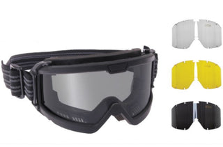 Rothco ANSI Ballistic OTG Goggle System Goggles by Rothco | Downunder Pilot Shop