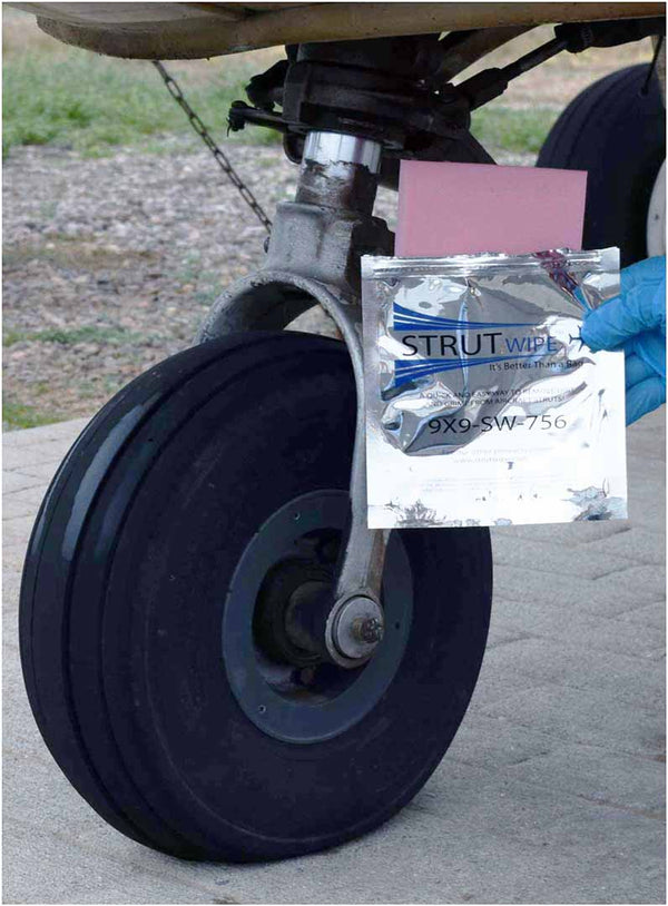 ROYCO 782 Hydraulic Strut Wipe - 6x6 Aircraft Cleaners by Strutwipe | Downunder Pilot Shop