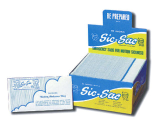 Sic Sac Motion Sickness Bags (Box of 100)-Sic Sac-Downunder Pilot Shop