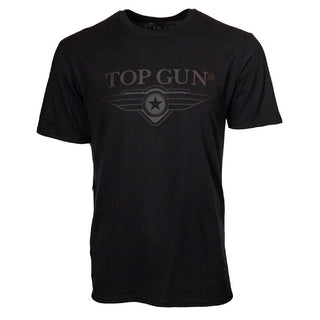 TOP GUN 3D Logo T-Shirt - Black T-Shirts by TOP GUN | Downunder Pilot Shop