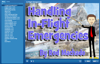 Rod Machado’s Handling In-flight Emergencies - FAA eLearning Course Books by Rod Machado | Downunder Pilot Shop